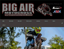Tablet Screenshot of bigairmotocross.com
